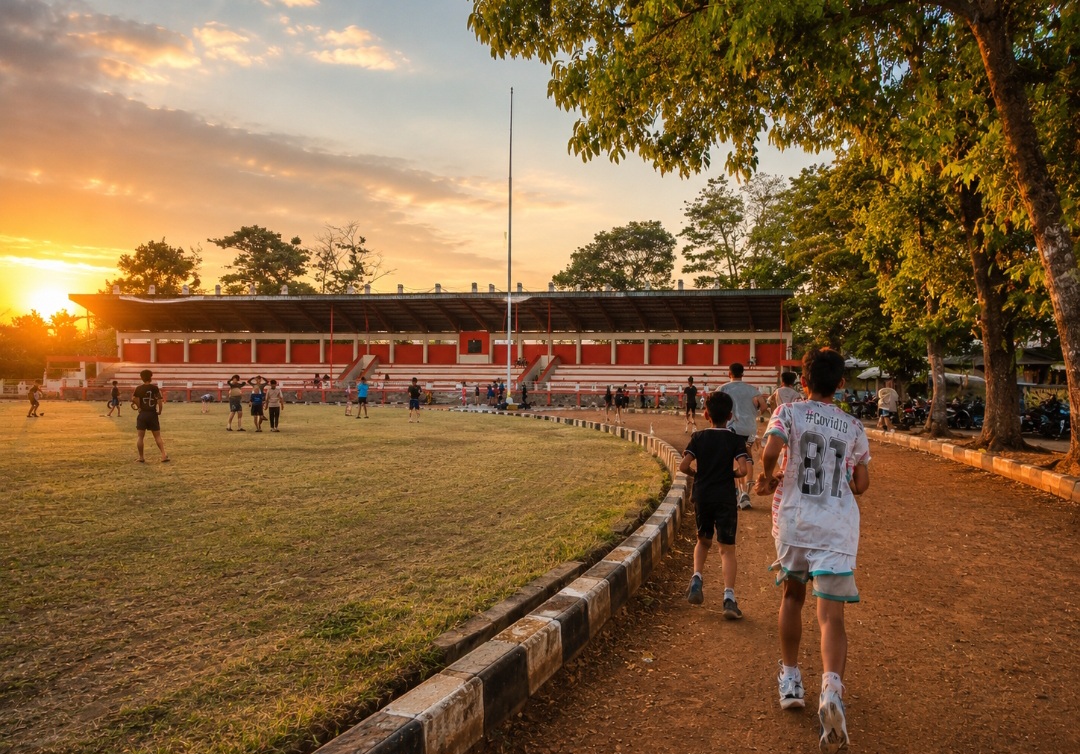 Taman Prawatasari Kian Hidup, Warga Harap Pemkab Bangun Jogging Track