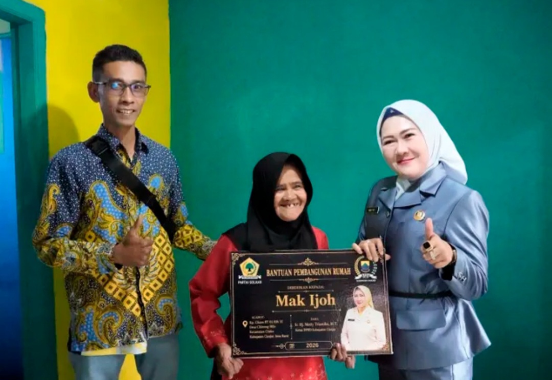 Metty Triantika Bangun Rumah Layak Huni untuk Mak Ijoh, Jadikan HUT Bahlil Lahadalia Momentum Berbagi